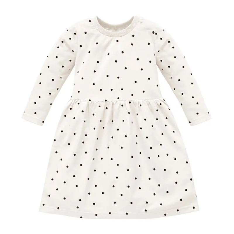 Robe ML Pois - Blanc/Noir-0