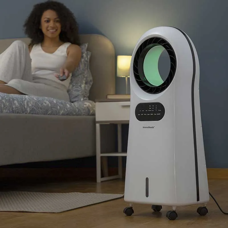 Climatiseur d'évaporation LED - 30,5x76x21,5cm-3