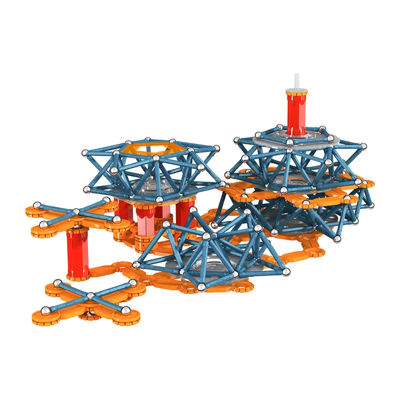Jeu de construction magnét. Mechanics 86pcs - 5+-4