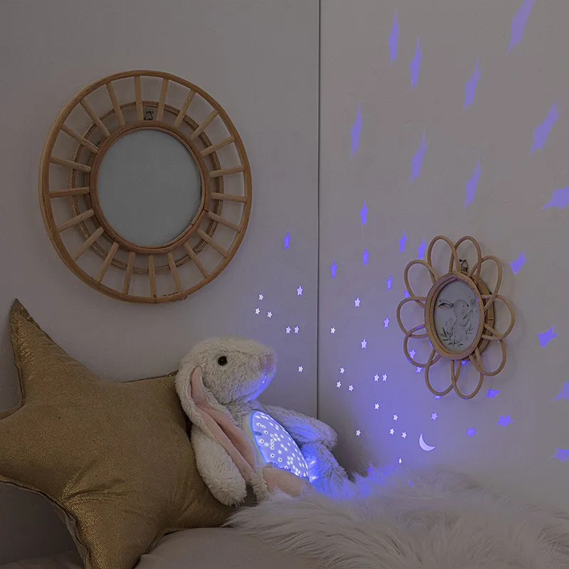 Veilleuse Projecteur Led peluche Lapin - 26x12x34cm-2