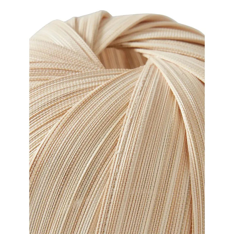 Abat-jour Bambou Tie and Dye Beige/Bleu - 44x36cm-4