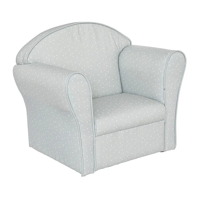 Fauteuil club Feuille Vert - 50x39x44cm-1