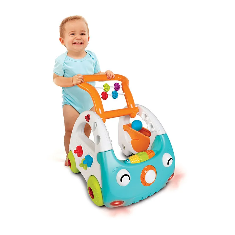 Trotteur d'activités 3en1 Senso Bleu - 6m+-0