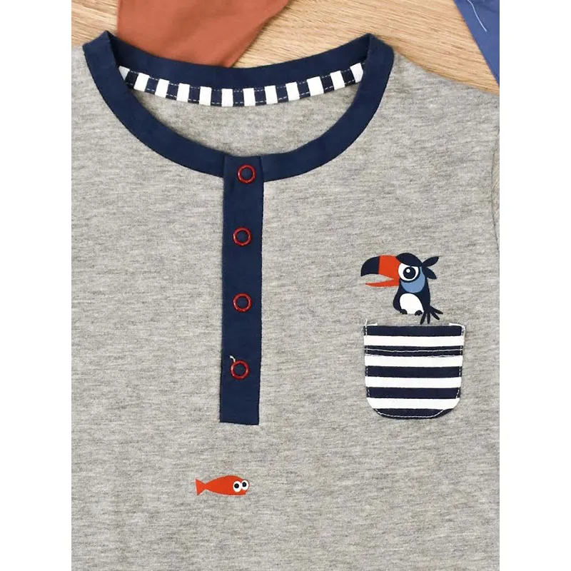 Pyjama Moussaillon - Gris-2