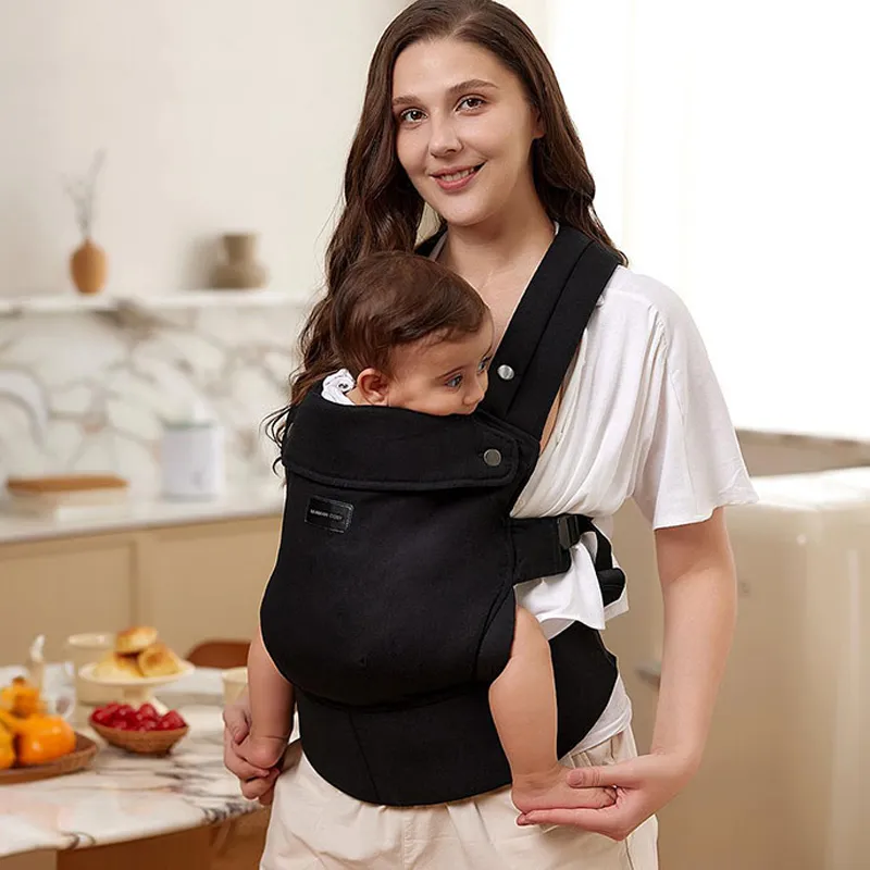 Porte-bébé Momcozy Noir - 0m+-0