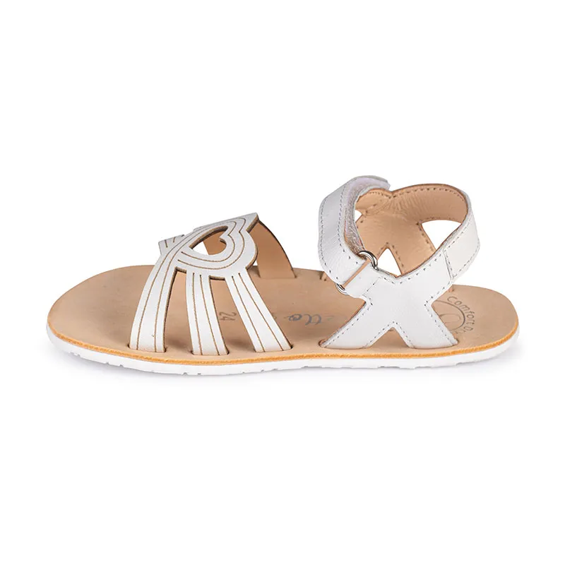 Sandales Cœur Barefoot - Blanc-1