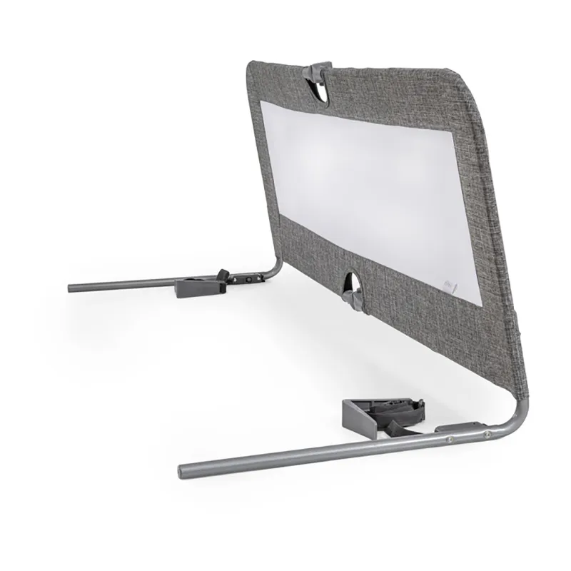 Barrière de lit Sleep N Safe Plus XL Melange Grey - 150x50cm-2