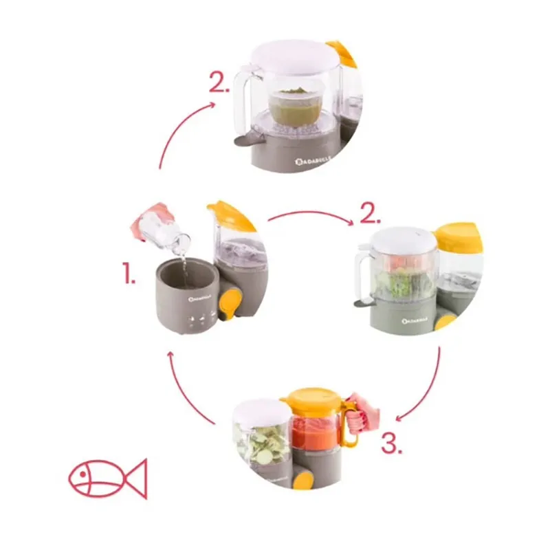 Robot culinaire B-Easy Gris-2