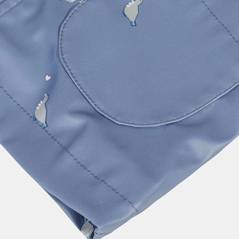 Coupe vent Fille - Bleu moyen-2