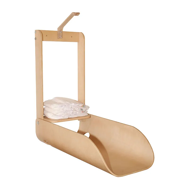 Organisateur mural pour couches Bois - 30x15x58cm-1