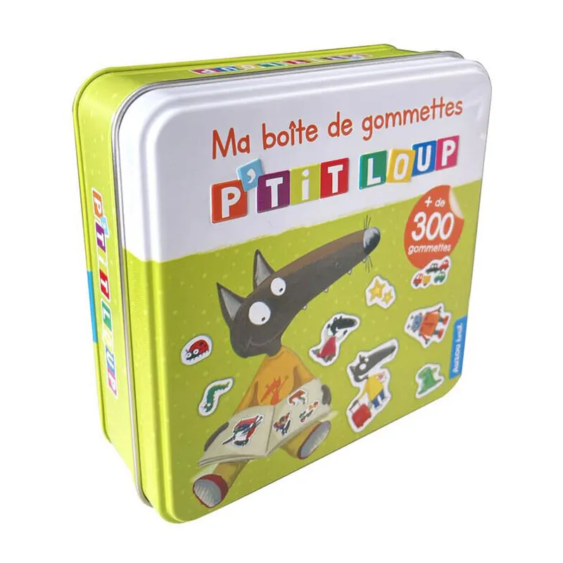 Boîte à gommettes P'tit Loup - 36m+-1