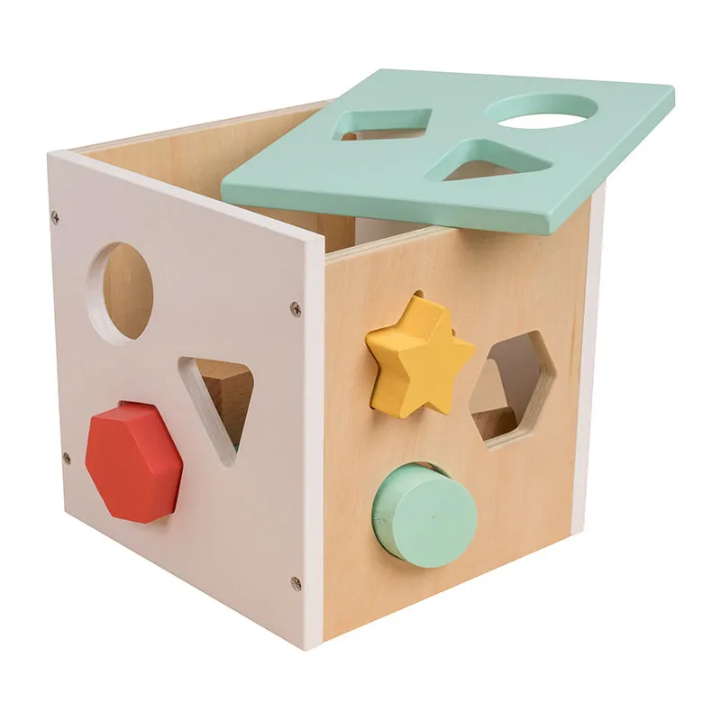 Cube d'activités Bois Owl & Fox - 12m+-1