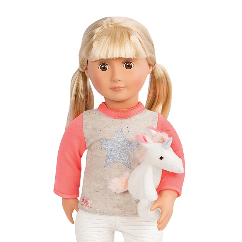 Tenue Pyjama Licorne - Poupée 46cm-3