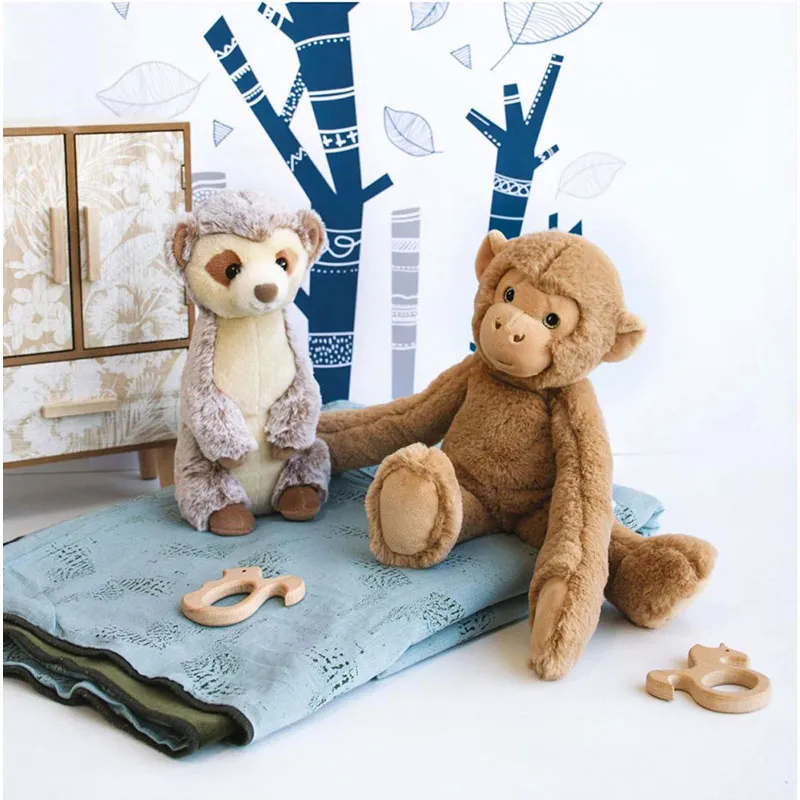 Peluche Suricate Beige - 25cm-2