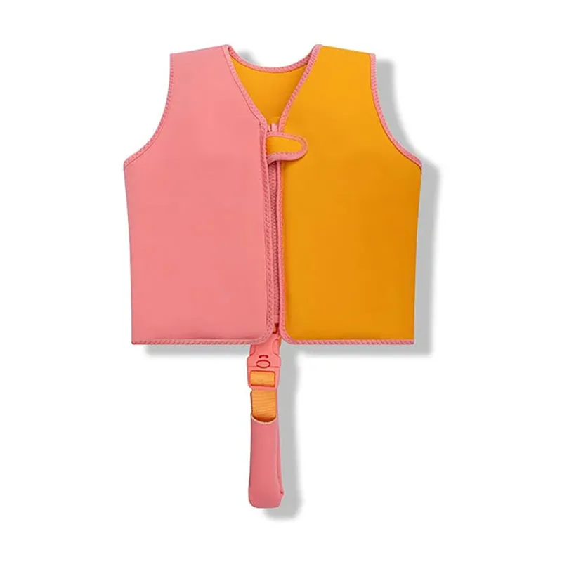 Gilet de natation Orange/Rose - 3-6+-0
