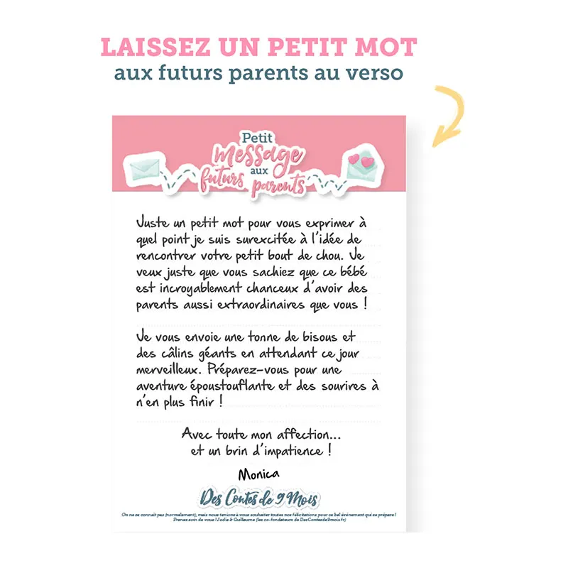 24 Cartes Pronostics Baby Shower - Rose-3