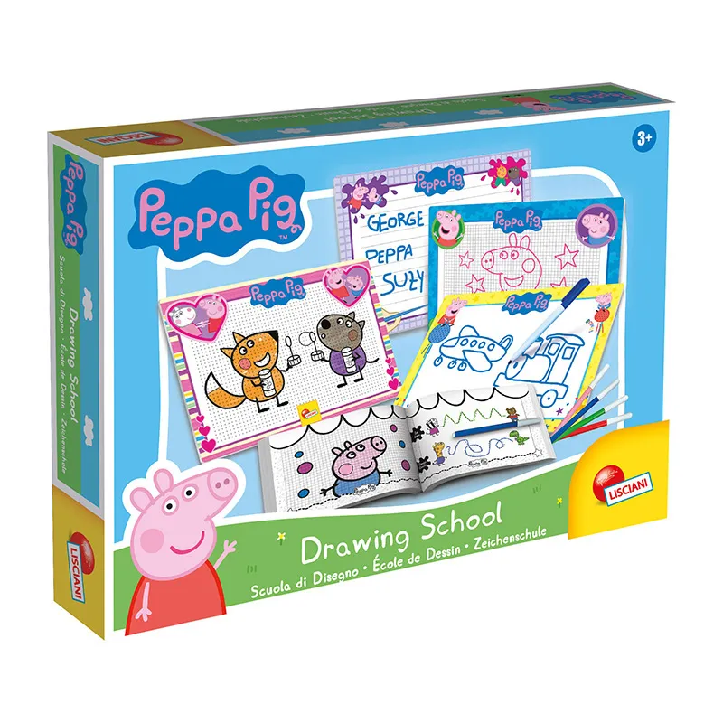 École de dessin Peppa Pig 10pcs - 36m+-0