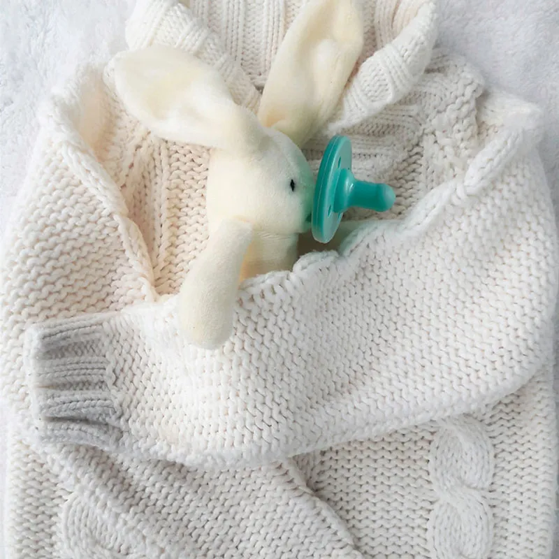 Peluche sucette Lapin Blanc - 0m+-2