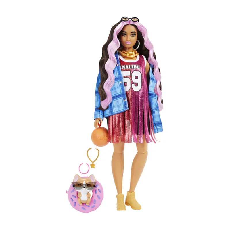 Barbie Extra avec robe basketball 15pcs - 3+-0