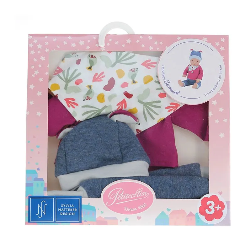 Tenue pour poupée Bibichou Samuel 35cm - 36m+-4