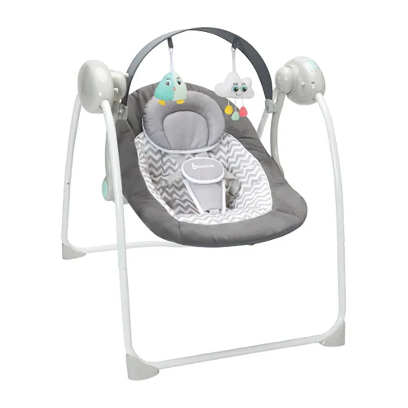 Balancelle Confort Blanc/Gris - 0m+-1