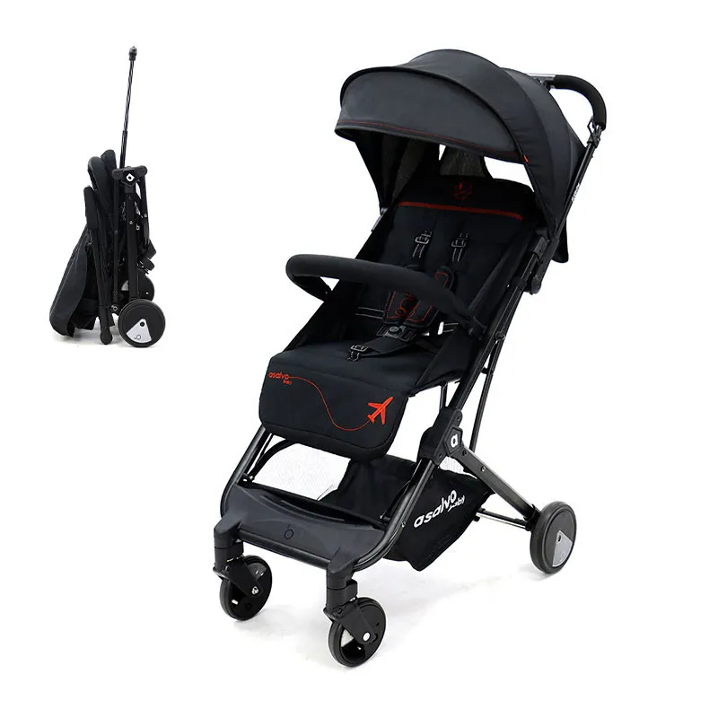 Poussette compacte Flight Noir/Rouge - 0m+-1