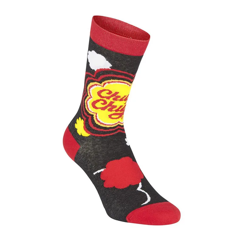 8 paires de Chaussettes Homme Chupa-Chups - Noir/Bleu/Rouge/Jaune-12