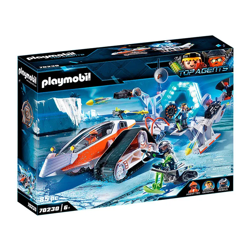Véhicule de commande Spy Team 85pcs Top Agents - 6+-3