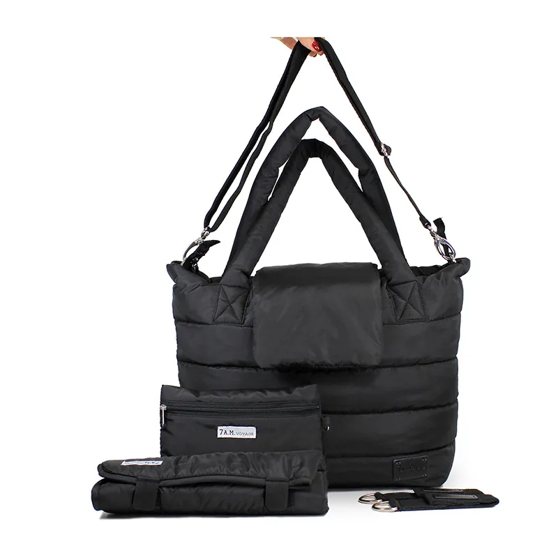 Sac à langer Capri - Black-2