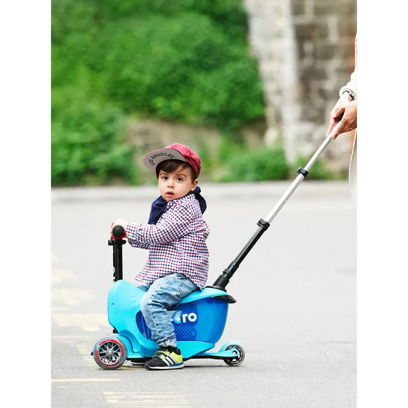 Trottinette évolutive mini2go Deluxe+ Bleu -  12m+-7