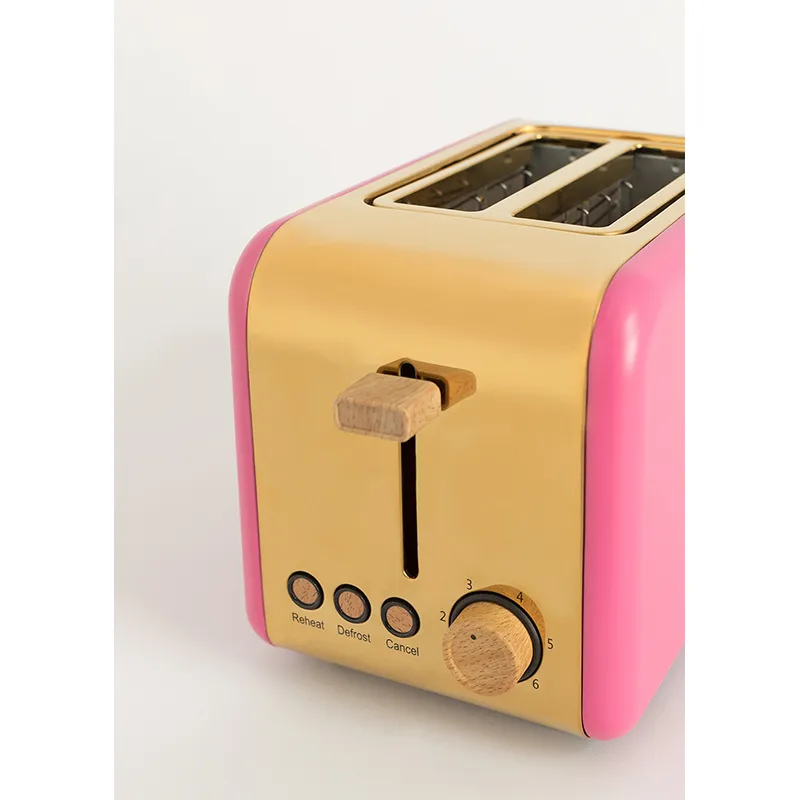 Grille-pain Retro Barbie - Rose-4