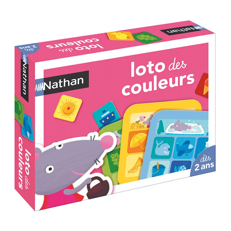 Loto des couleurs 30pcs - 24m+-0