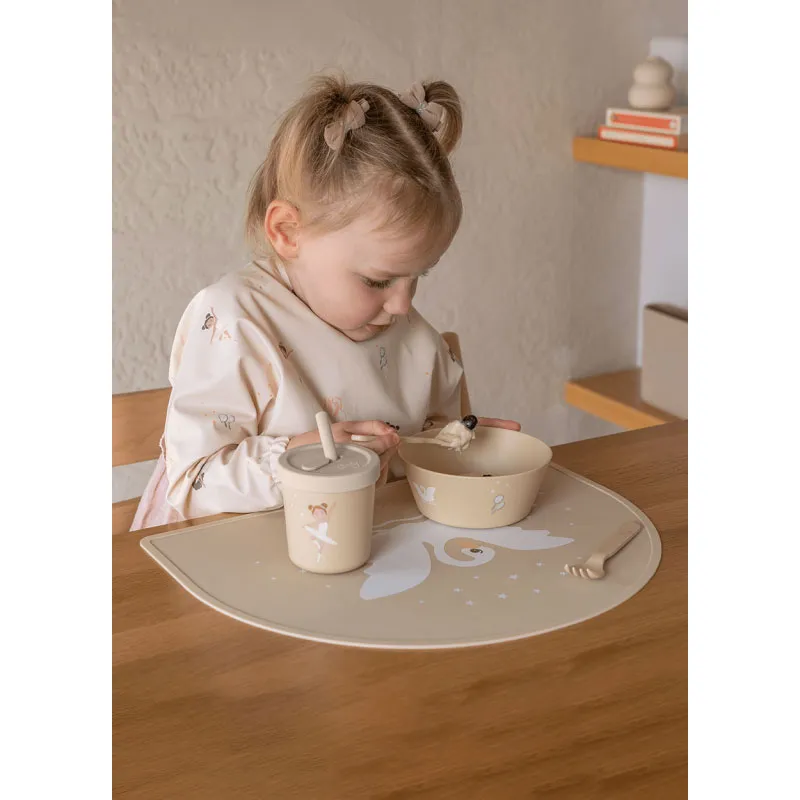 Set de table demi-cercle - Ballerine Beige-3