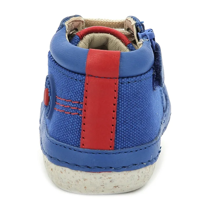 Bottillons Sonistreet - Bleu/Rouge-5