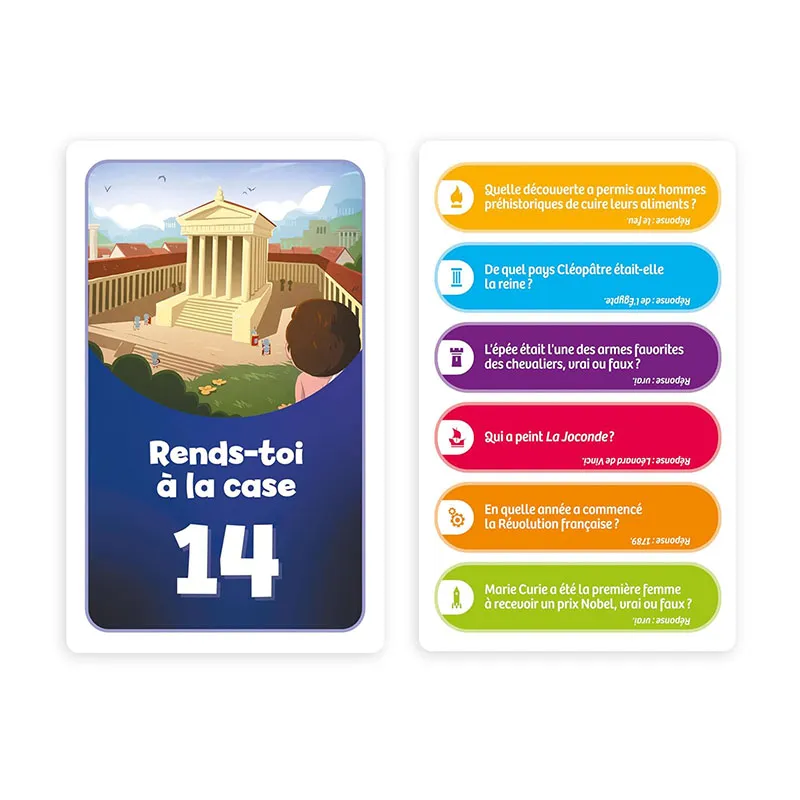 Jeu Le voyage dans le temps - 7+-1