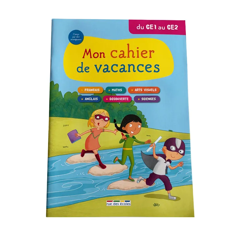 Mon cahier de vacances CE1-CE2 - 7+-0