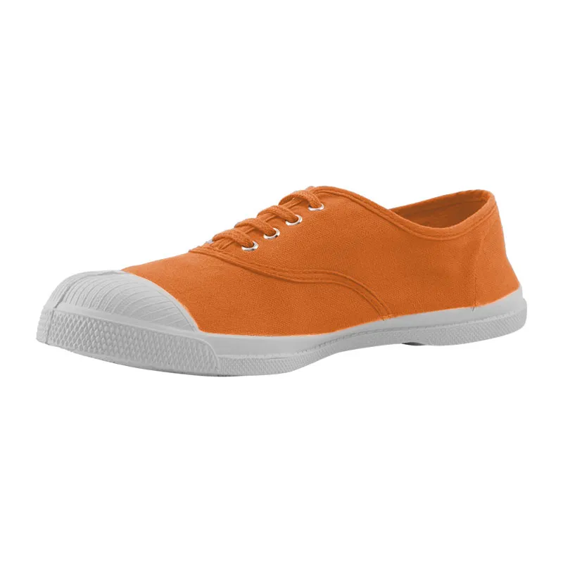 Tennies à lacets Femme - Corail-3
