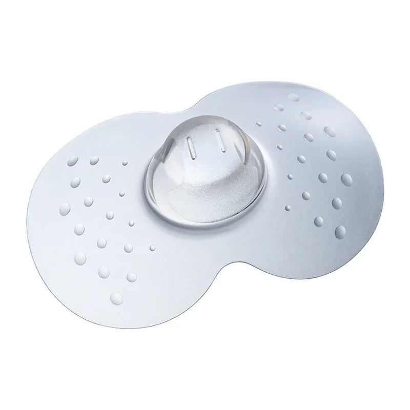 2 Bouts de sein en silicone + Boîte-1