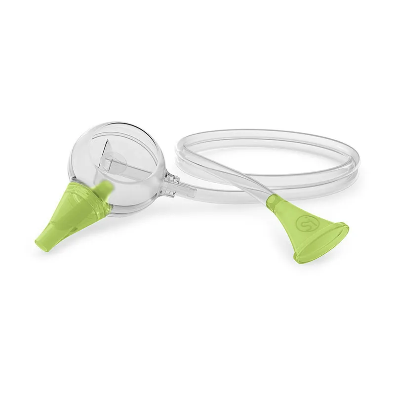 Mouche bébé manuel Nosiboo Eco - Transparent/Vert-0