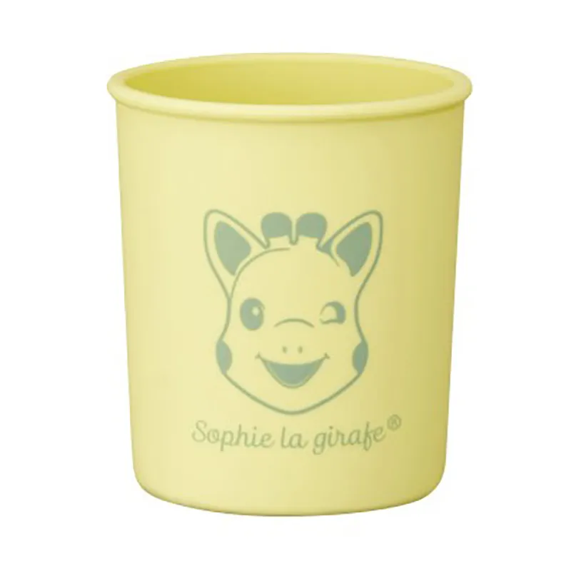 Verre en silicone jaune Sophie la girafe - 6m+-0