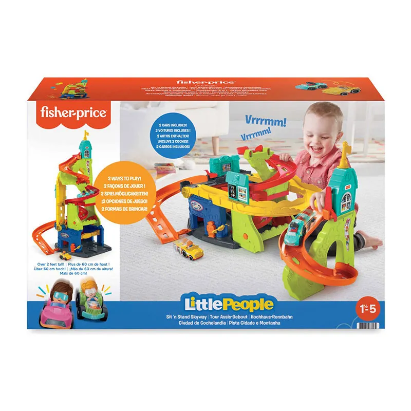 Little People Circuit de jeu Tour assis-debout - 18m+-7