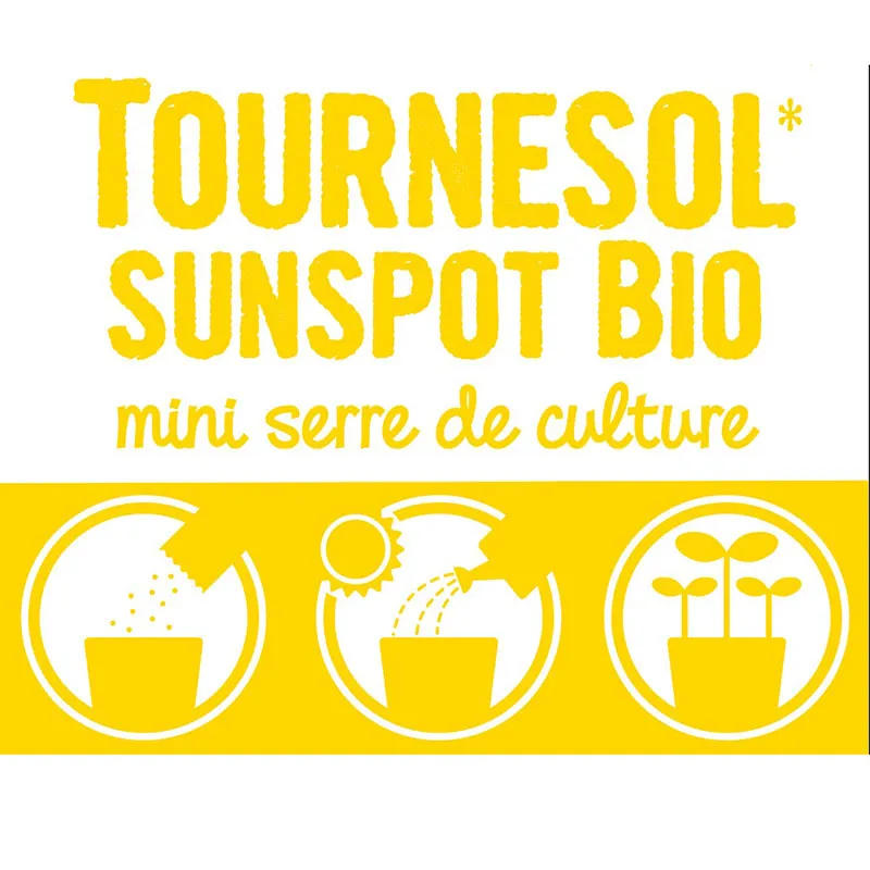 Pot cloche - Tournesol Bio-3