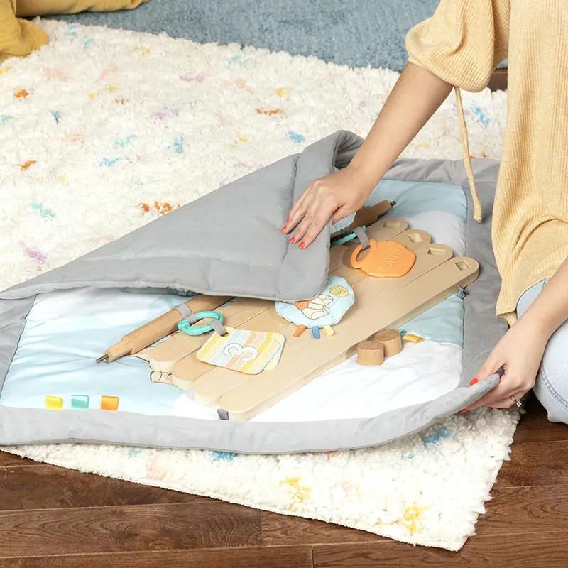 Tapis d'éveil avec arche en bois Winnie l'ourson - 0m+-11