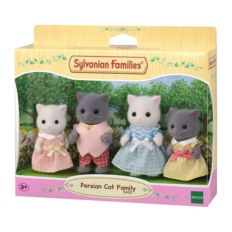 Famille chat persan - 4pcs-3