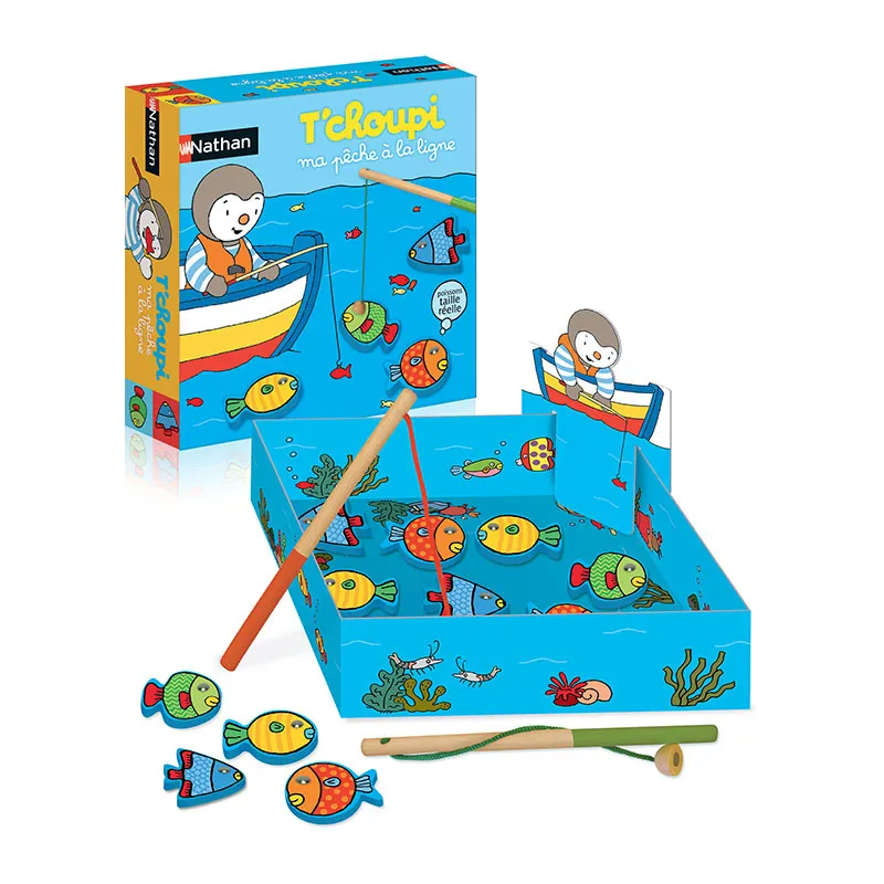 Ma pêche à la ligne Tchoupi 15pcs - 36m+-4