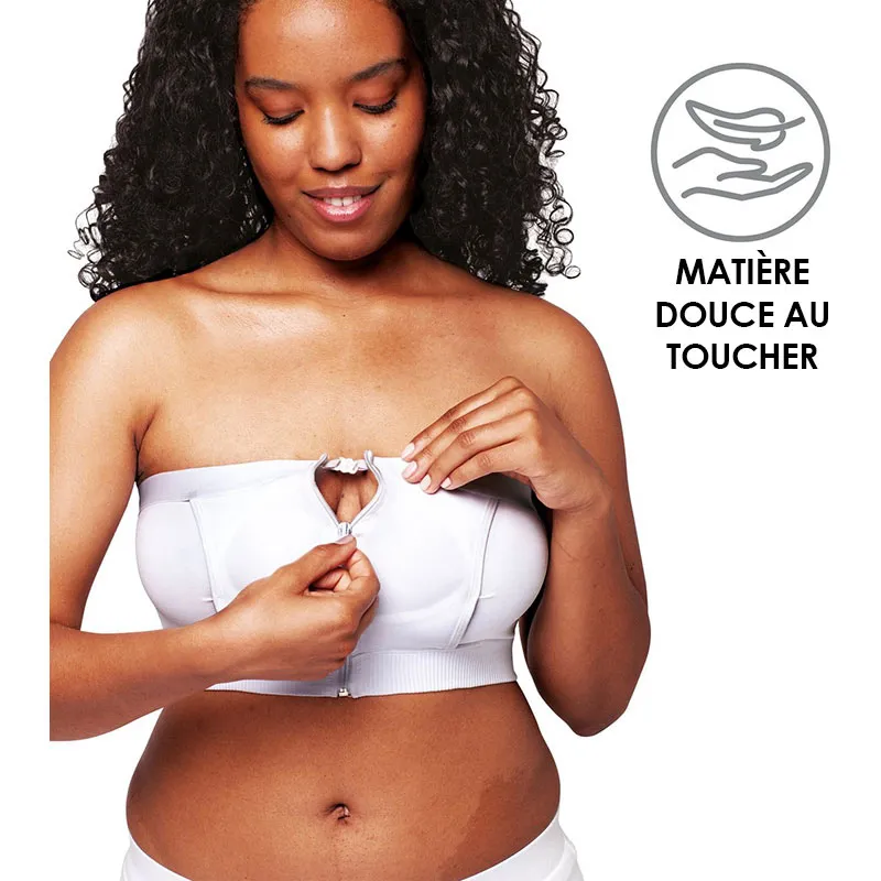Bustier d'expression Hands-free - Blanc-2