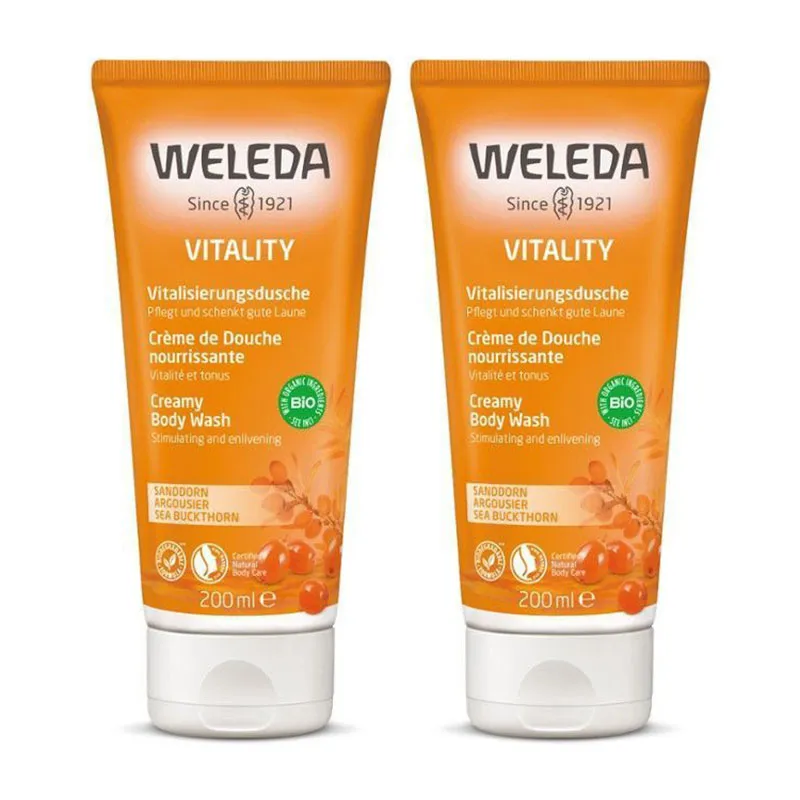 Duo Crèmes lavantes Argousier - 2x200ml-0
