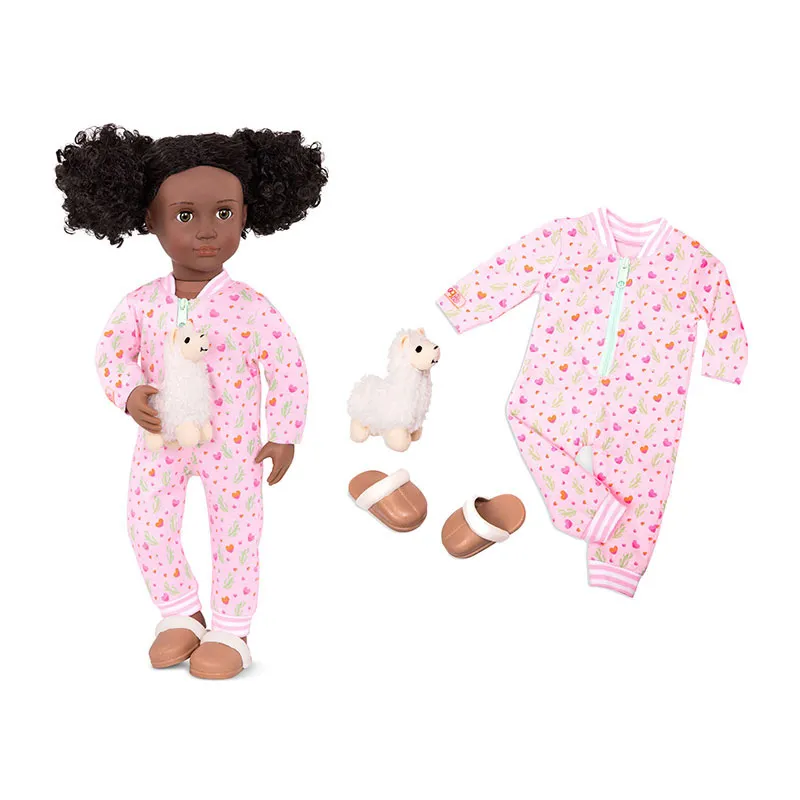Tenue Pyjama Lama - Poupée 46cm-1
