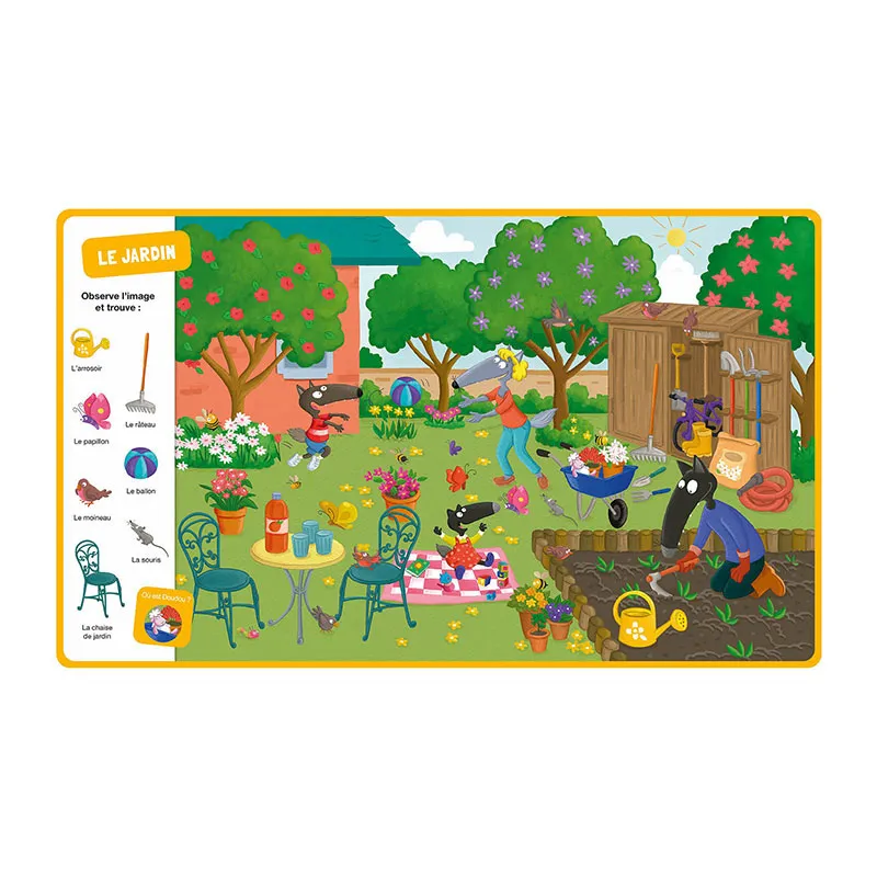 P'tit Loup Cherche & trouve Vive la nature ! - 12m+-2