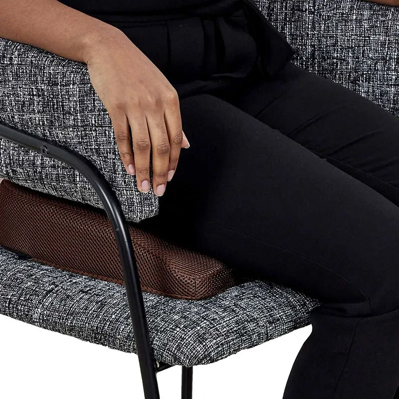Coussin de posture Coccyx Gris - 43x44,5x9cm-4